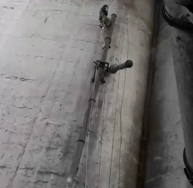 Демонтаж металлоконструкций альпинистами